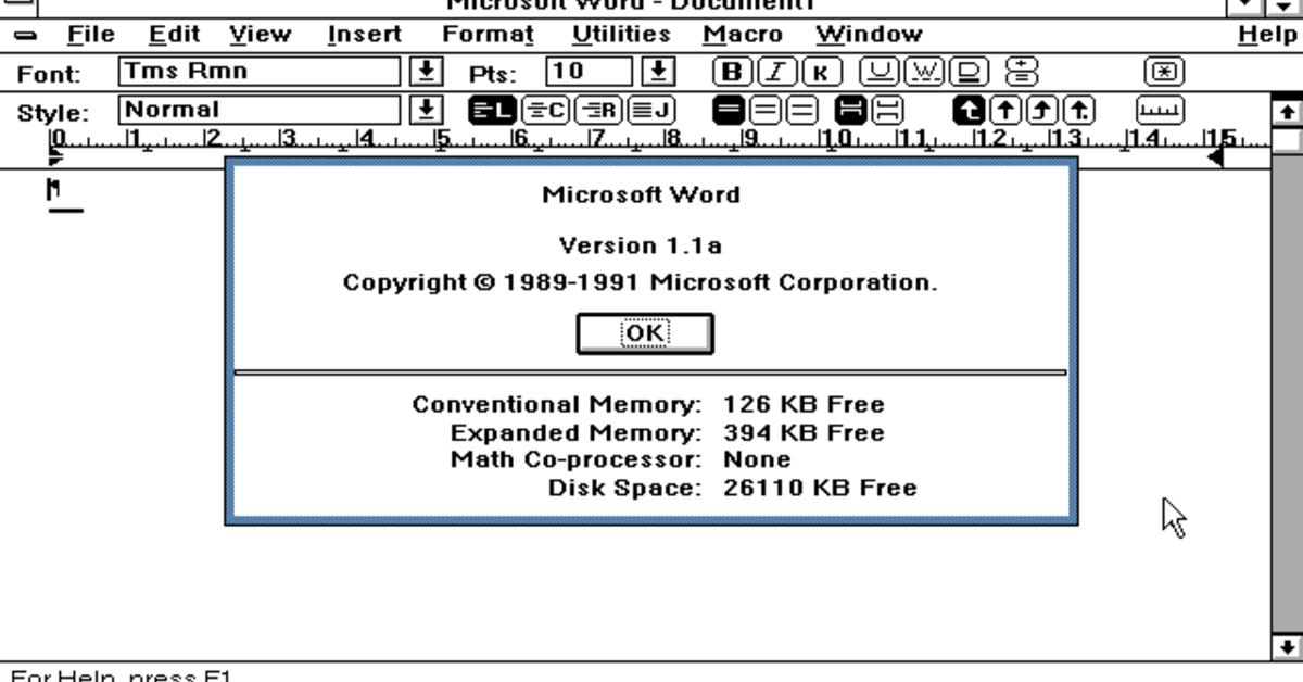 Version 1. Первая версия ворд. Microsoft Word в 1983 году. Microsoft Word первая версия. Первая версия Word для Windows.