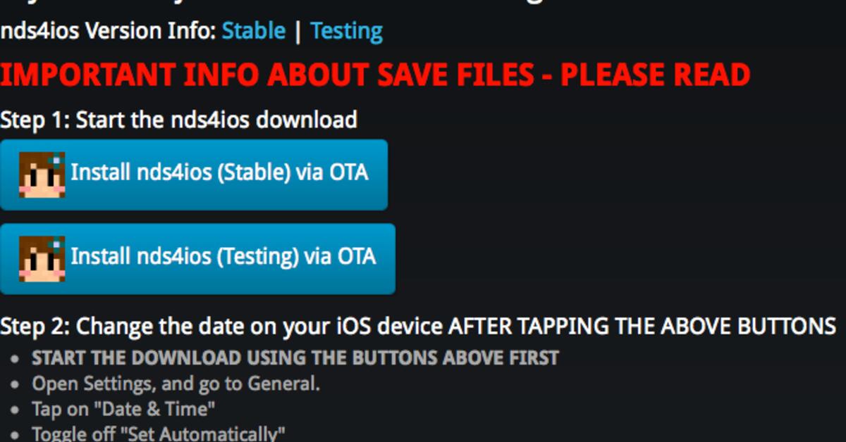Auch Ohne Jailbreak Nds4ios Bringt Nindendo Ds Spiele Auf Das Iphone Mac Life