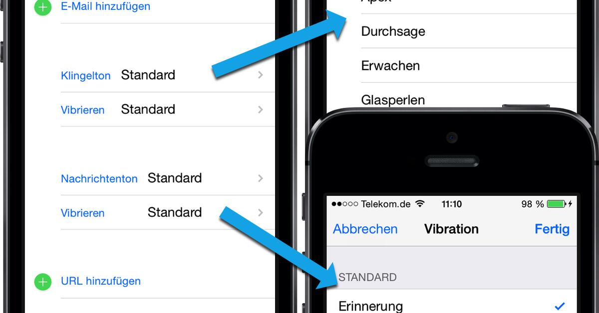 Eigene Klingeltöne für iPhoneKontakte einrichten Mac Life