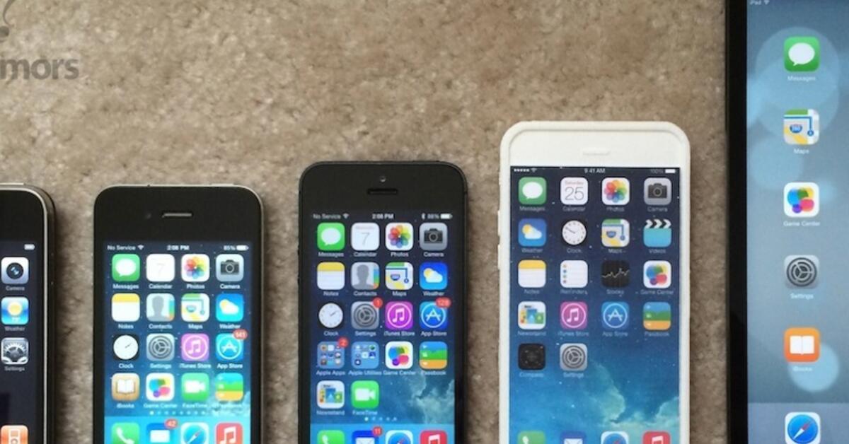 Treffen der Generationen: Der iPhone-6-Dummy im großen Vergleich | Mac Life