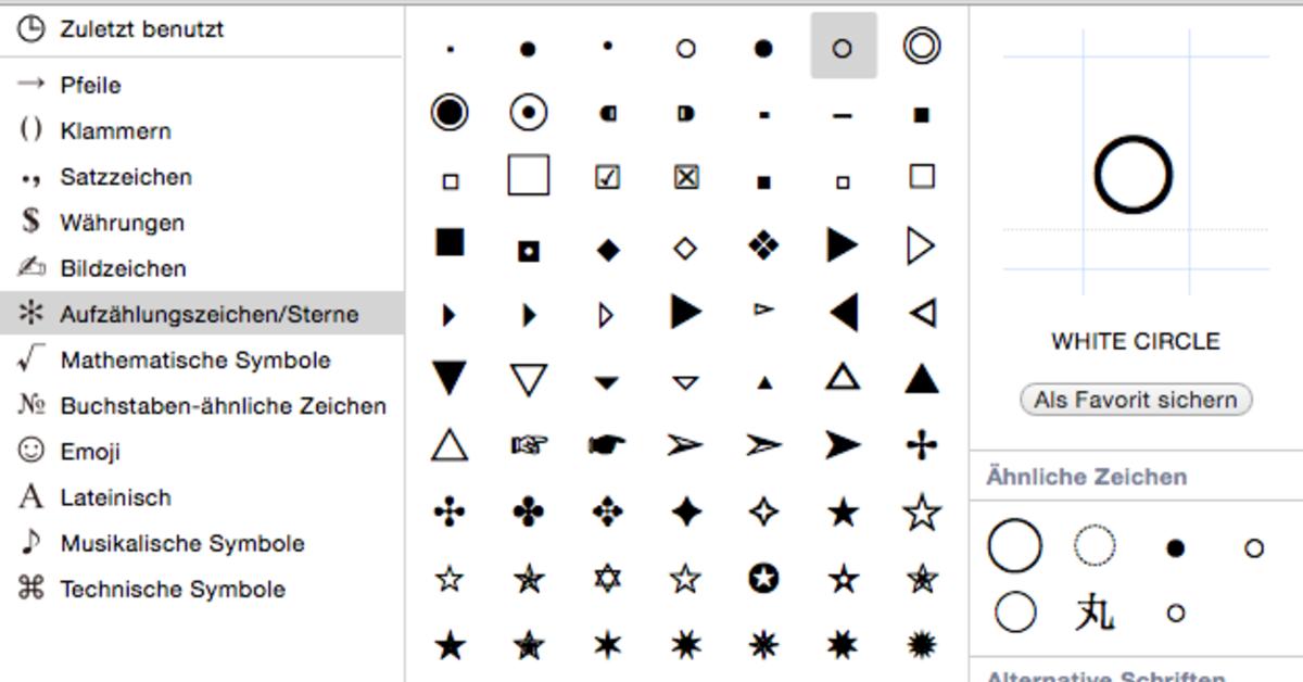 Drei Wege Zum Sonderzeichen Unter Os X Mac Life