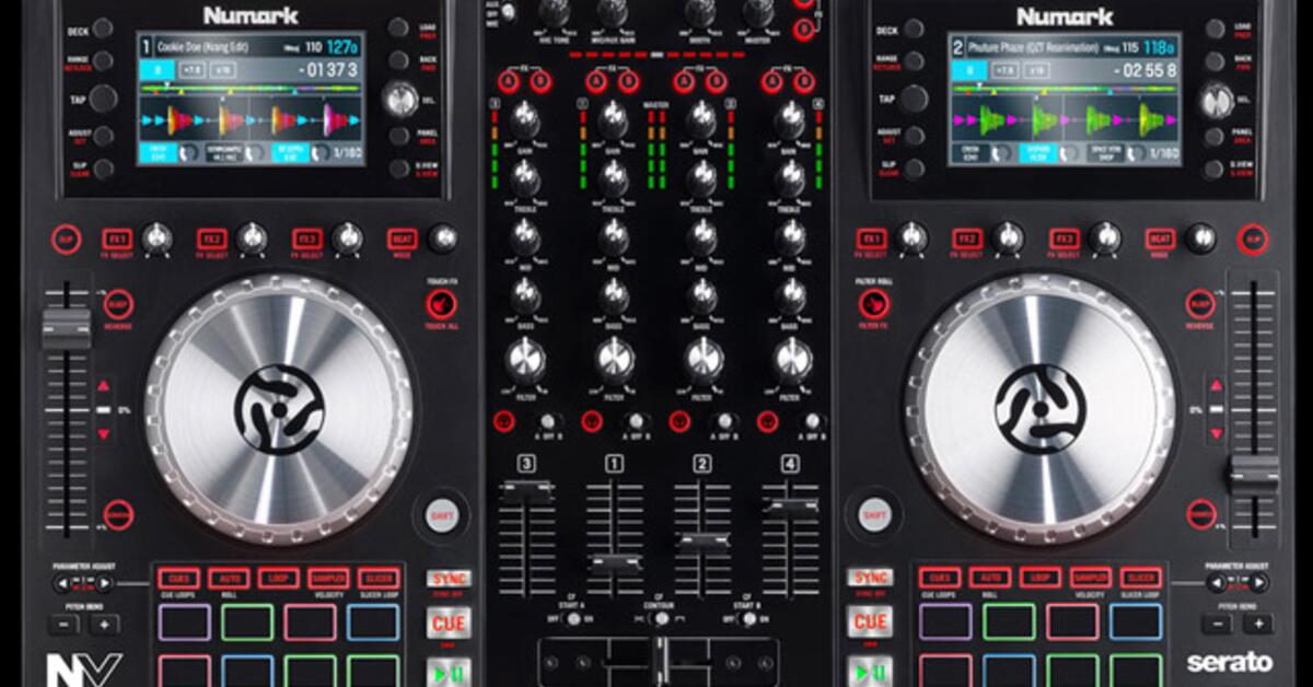 Numark NV Serato DJ Controller mit Displays Mac Life
