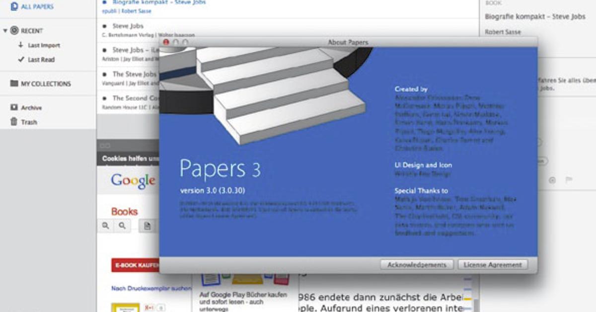 Personlicher Bibliothekar Die Cleversten Literatur Apps Fur Os X Mac Life