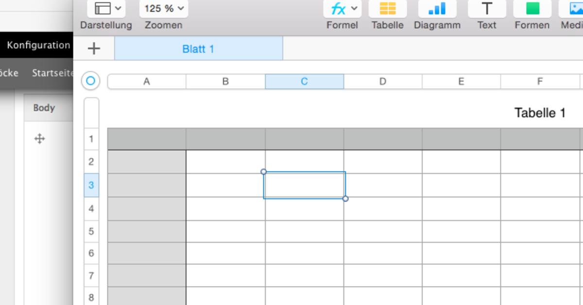Tabelle Zum Ausdrucken 5 Spalten : Ausschnitt Einer Excel ...