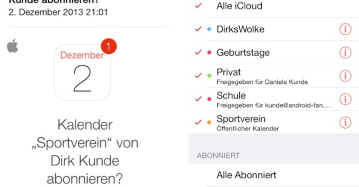 Feiertage Für Iphone Kalender 