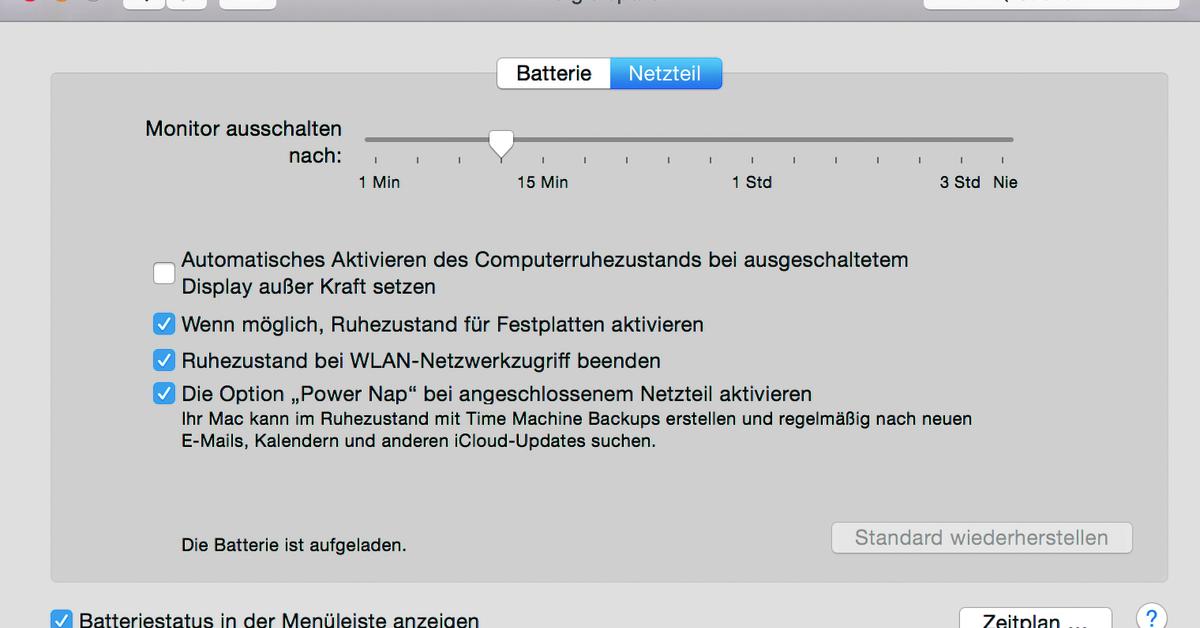 Akkulaufzeit Des Macbooks Verbessern Diese Tipps Holen Mehr Leistung Heraus Mac Life