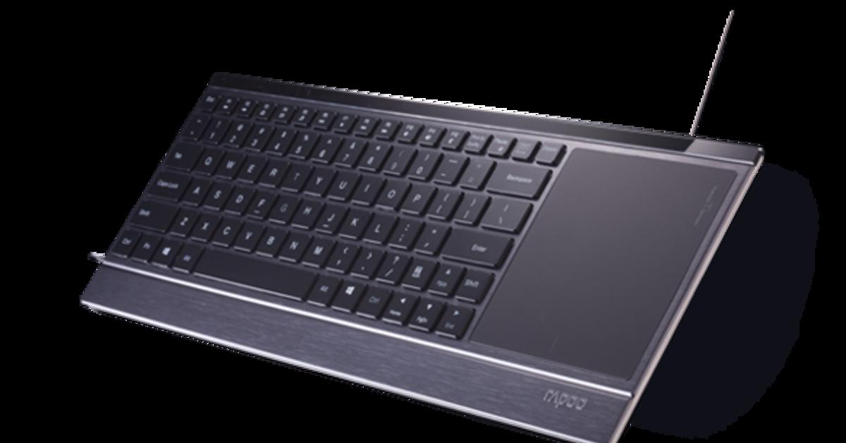 Rapoo E9090p Im Test Kabellose Tastatur Trackpad Kombination Mit Kleinen Schwachen Mac Life