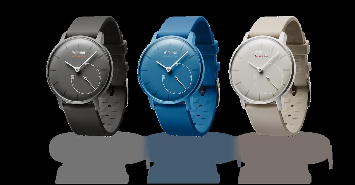 smartwatch withings activite pop