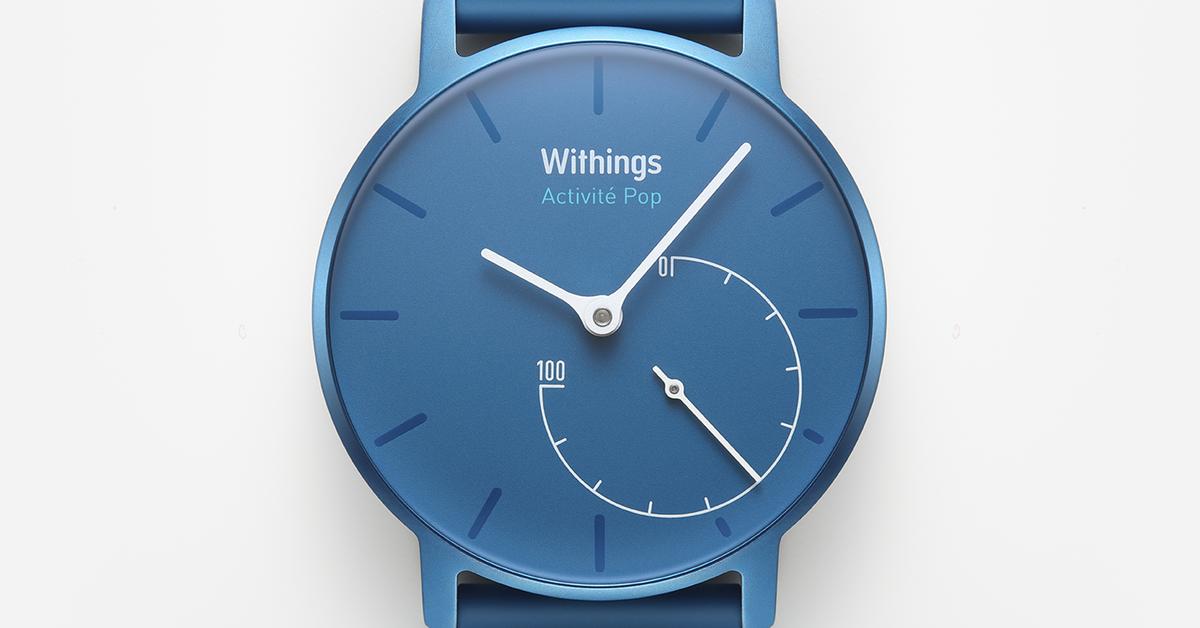 smartwatch withings activite pop