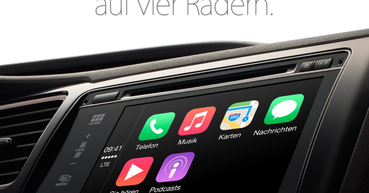 CarPlay Erste VolkswagenModelle unterstützen Apples CarPlay Mac Life