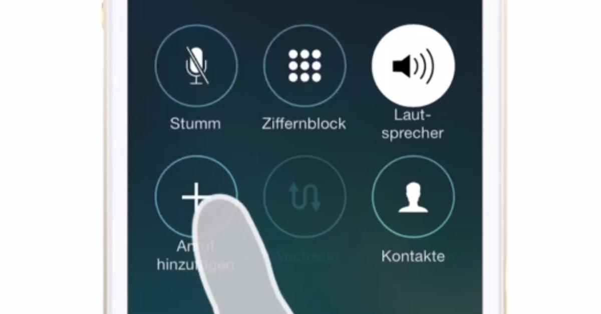 Telefonieren Und Internet Gleichzeitig Geht Nicht Iphone iOS 8 Anleitung: Konferenzschaltung ausführen und mit mehreren Personen