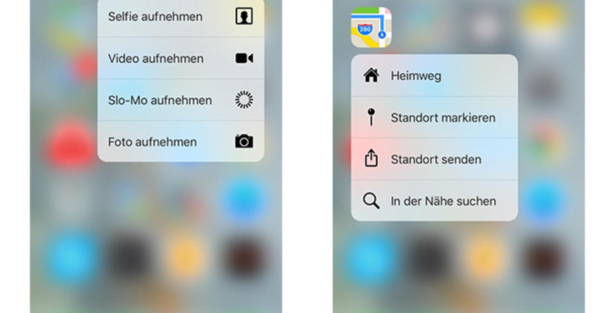 Iphone 6s Das Sind Die Drei Coolsten 3d Touch Funktionen Mac Life