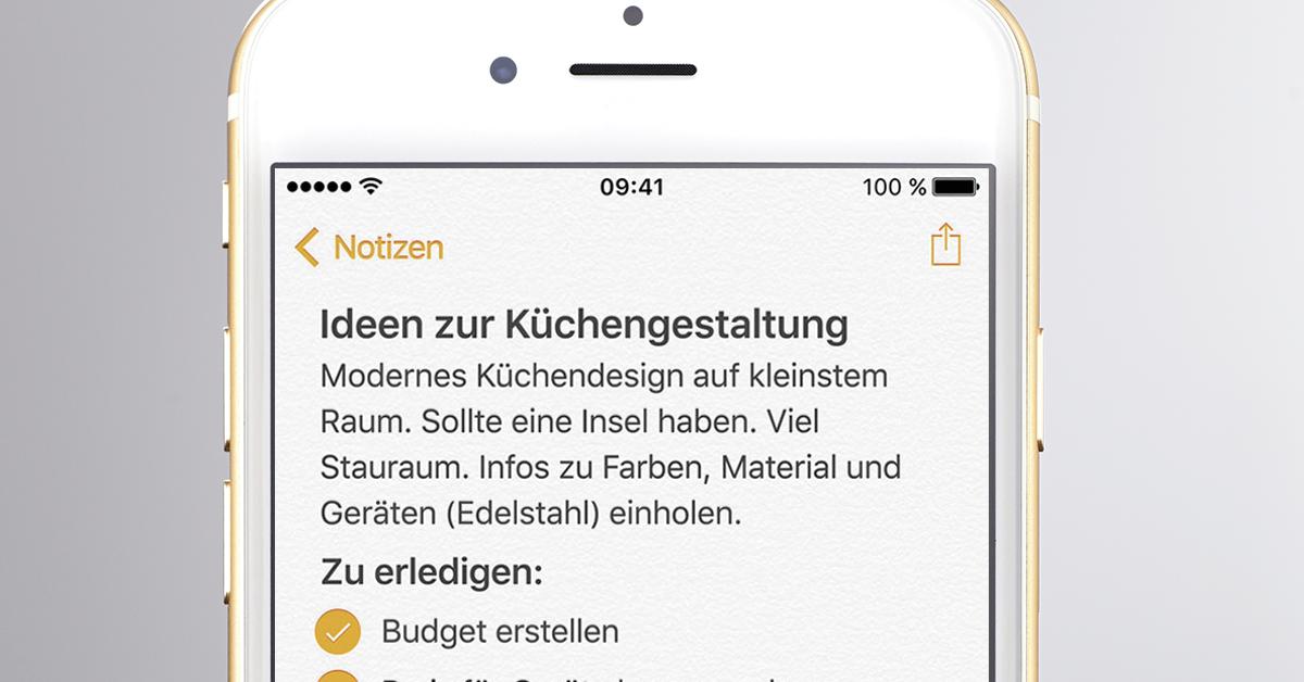 Ios 9 Tipps Notizen Und Erinnerungen Ausreizen Mac Life