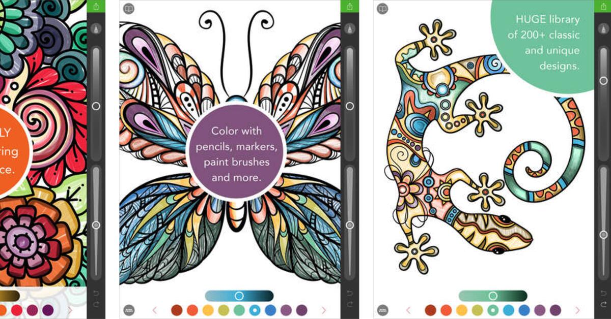 Erwachsenen-Malbücher: Killer-App für Apple Pencil | Mac Life