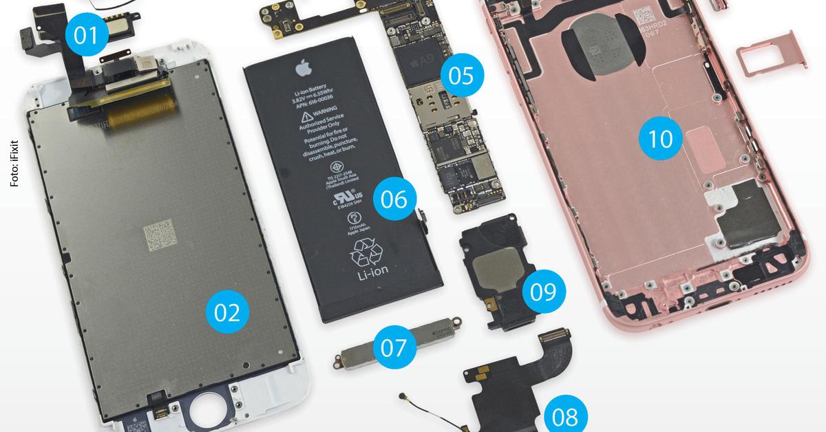 Das iPhone 6s: Der kommentierte Teardown | Mac Life