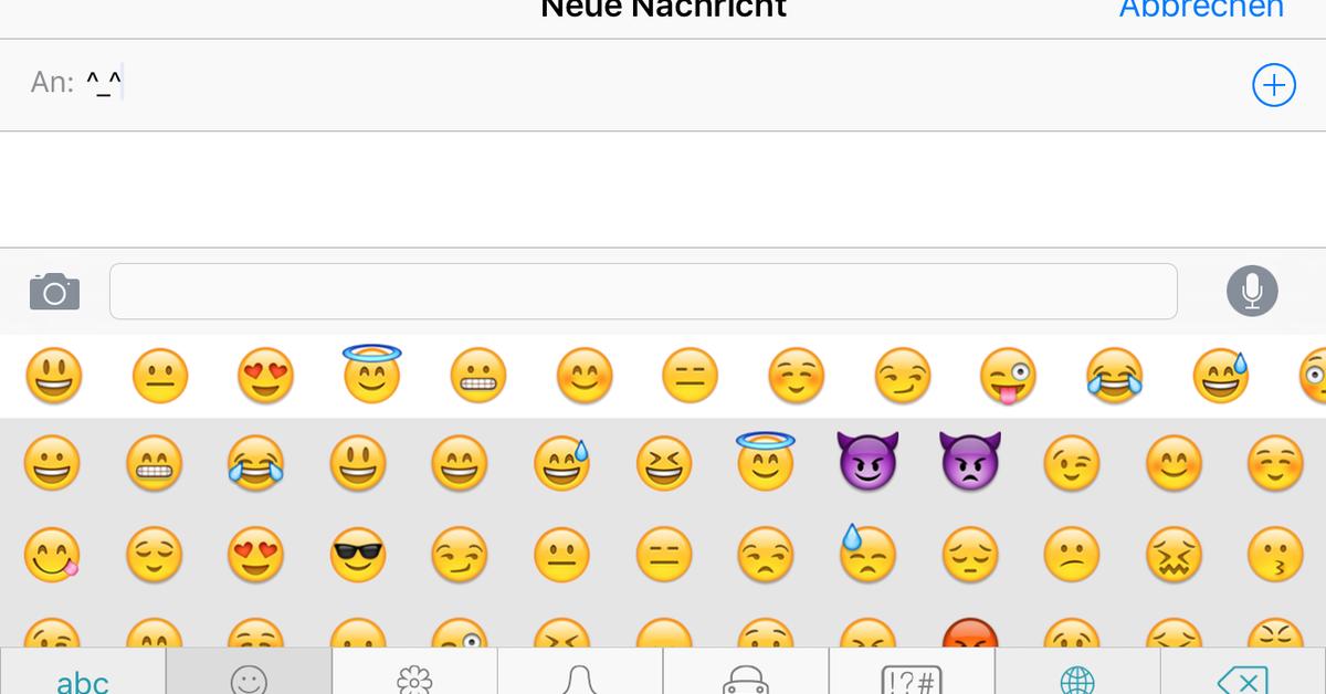 Endlich Werden Die Emojis Diverser Teilchen