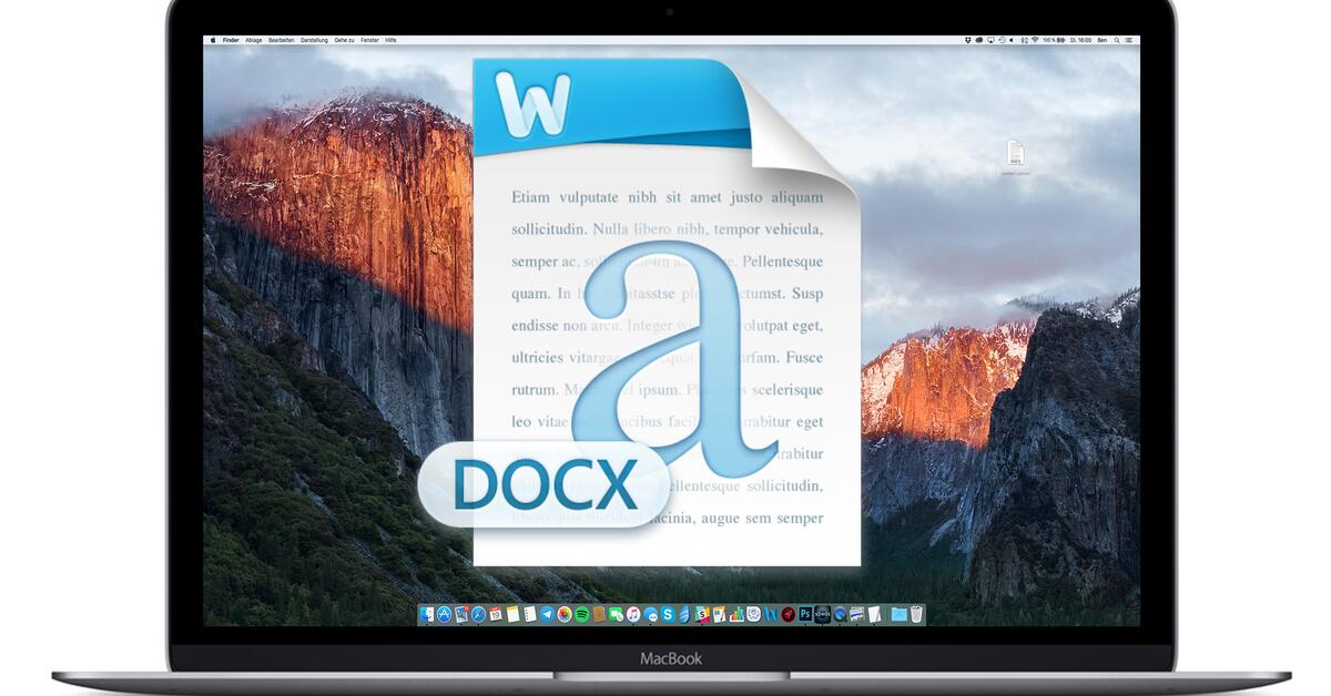 DOCX ffnen Am Mac So Einfach Geht s Ohne Zus tzliche Software Mac Life