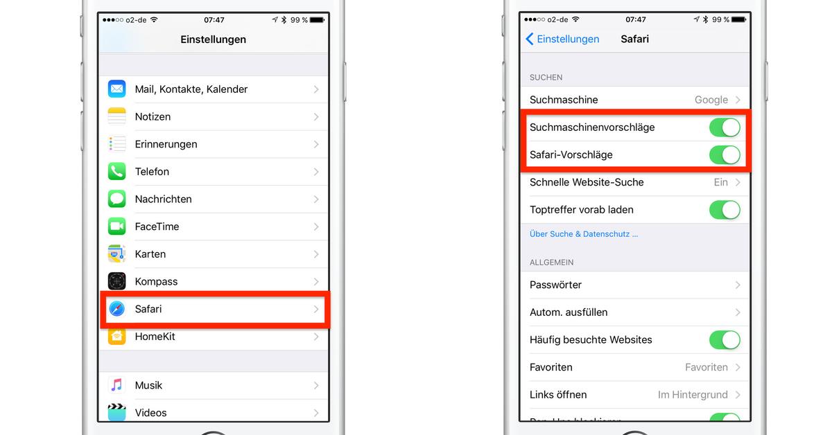 Safari Vorschlage Deaktivieren Am Iphone Mac Life