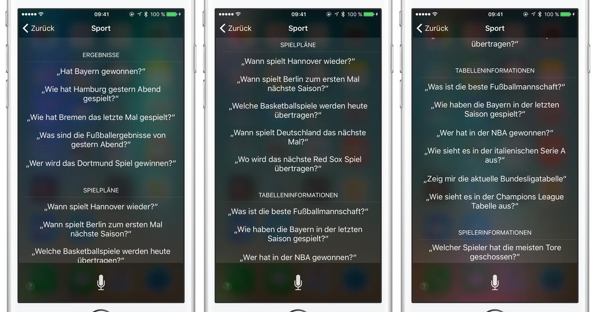 Siri Sportergebnisse Suchen Lassen So Geht S Mac Life