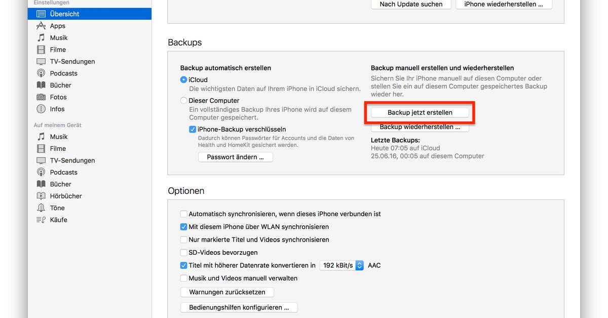 Iphone Backup Archivieren So Sicherst Du Deine Daten Mac Life Iphone Backup Archivieren So Sicherst Du Deine Daten Mac Life