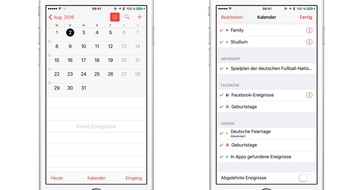 Iphone Kalender Teilnehmer Löschen 