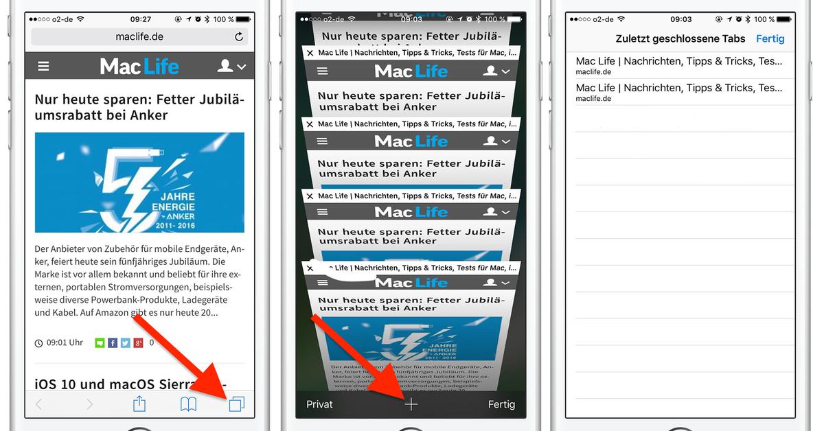Wie Kann Ich Kürzlich Geschlossene Tabs Löschen Geschlossene Tabs am iPhone erneut öffnen - so geht's | Mac Life