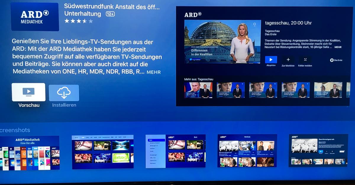 Ard Mediathek Jetzt Fur Apple Tv 4 Verfugbar Mac Life