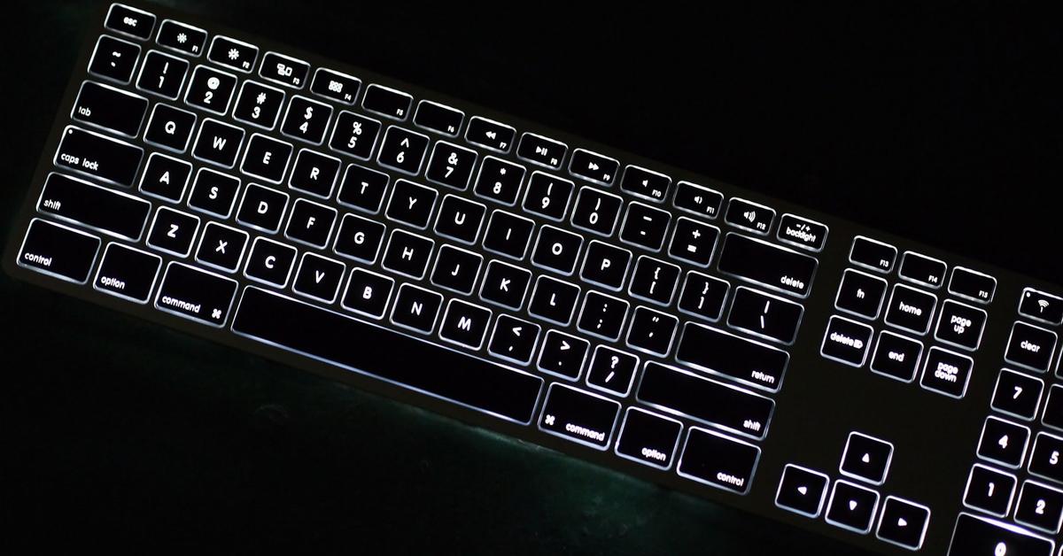 Matias Wireless Aluminum Keyboard Mit Hintergrundbeleuchtung Mac Life