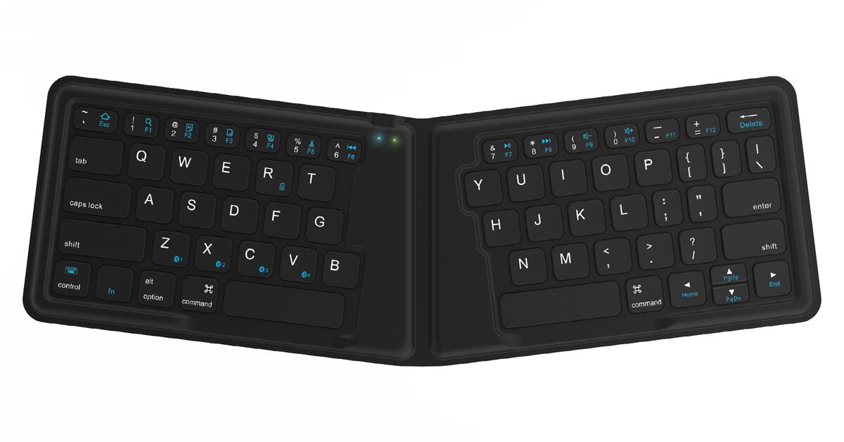 Kanex Foldable Travel Keyboard ist faltbar Mac Life