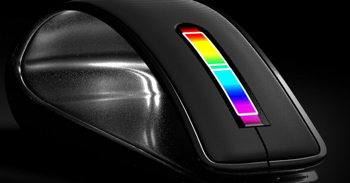 Konzept Magic Mouse mit Touch Bar und Touch ID Mac Life