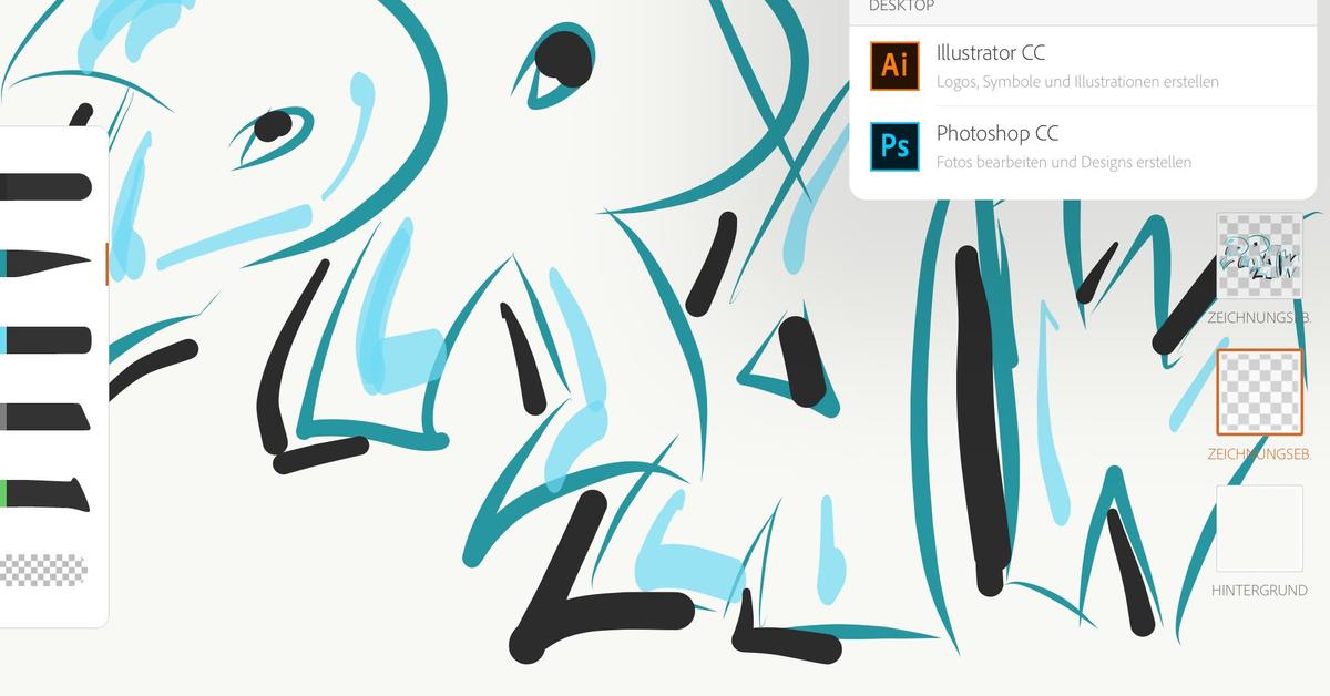 Adobe Draw Und Sketch Mobil Zeichnen Und Skizzieren Am Ipad Mac Life