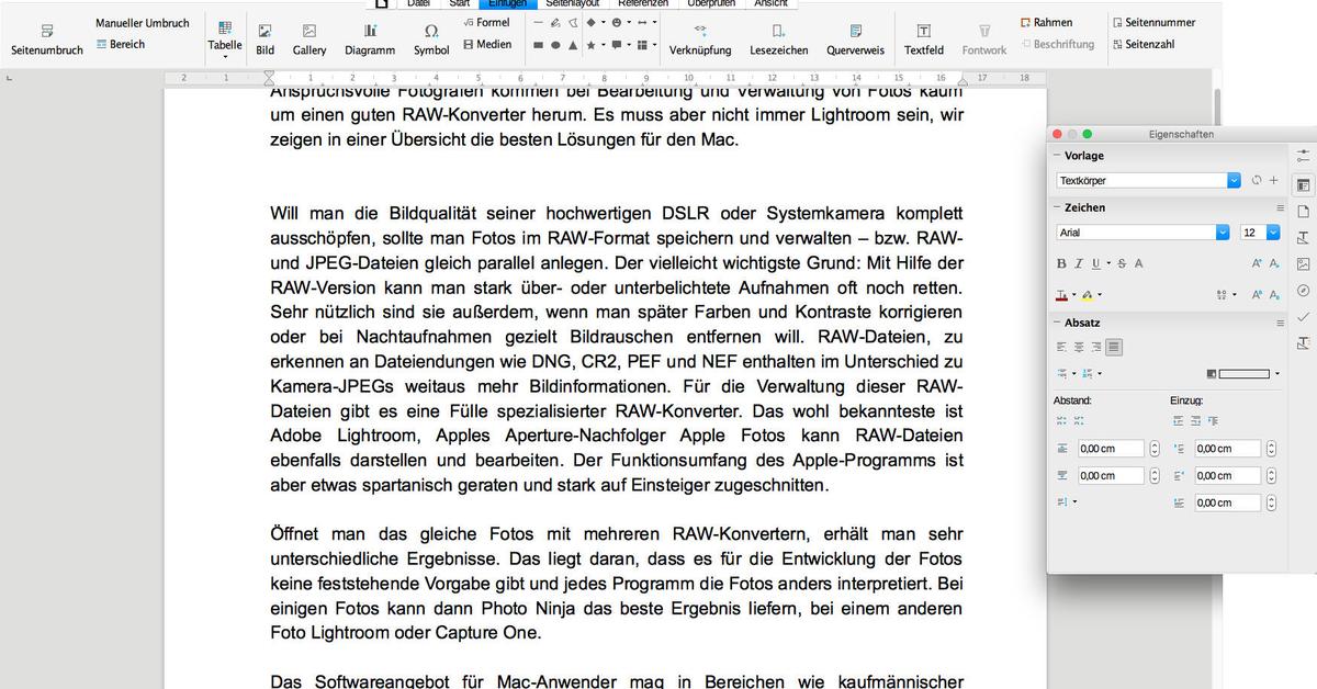 Textverarbeitung Am Mac Word Pages Und Die Alternativen Im Vergleich Mac Life