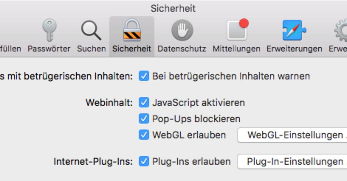 safari am mac plug ins deaktivieren so geht s mac life