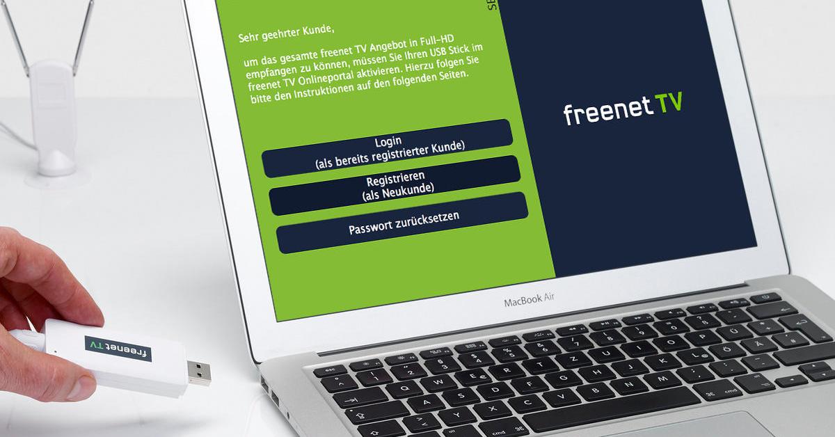 freenet freischalten