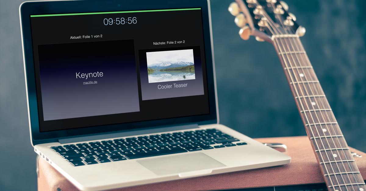 Keynote am Mac Präsentationen mit iPhone/iPad steuern so geht