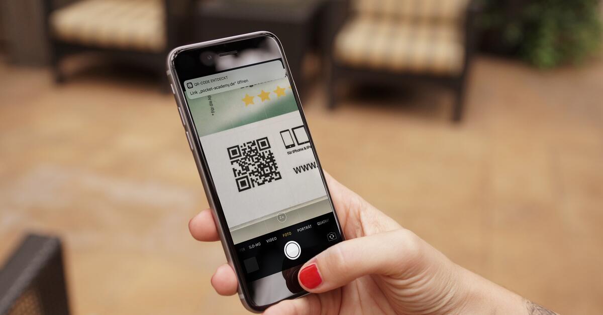 iOS 11 Die KameraApp scannt auch QRCodes Mac Life