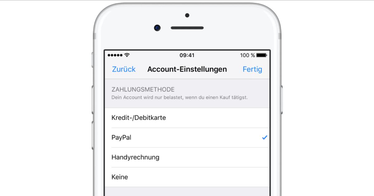 Zahlungsmethode Itunes Zahlungsmethode Itunes