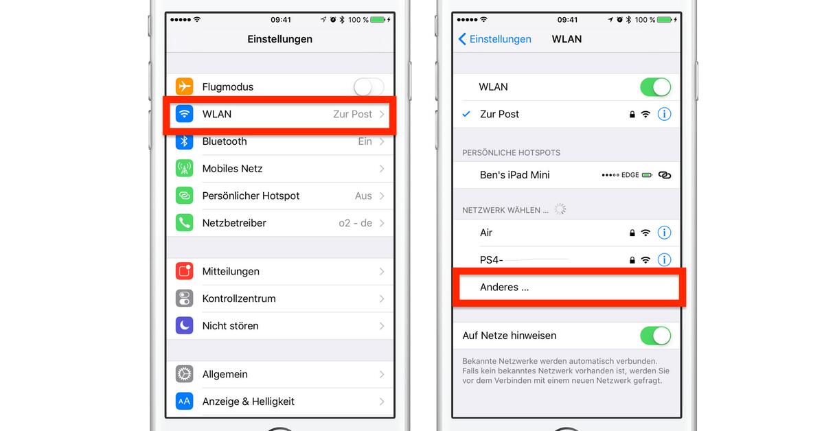 Ssid Manuell Ins Iphone Eingeben So Geht S Mac Life Ssid Manuell Ins Iphone Eingeben So Geht S Mac Life