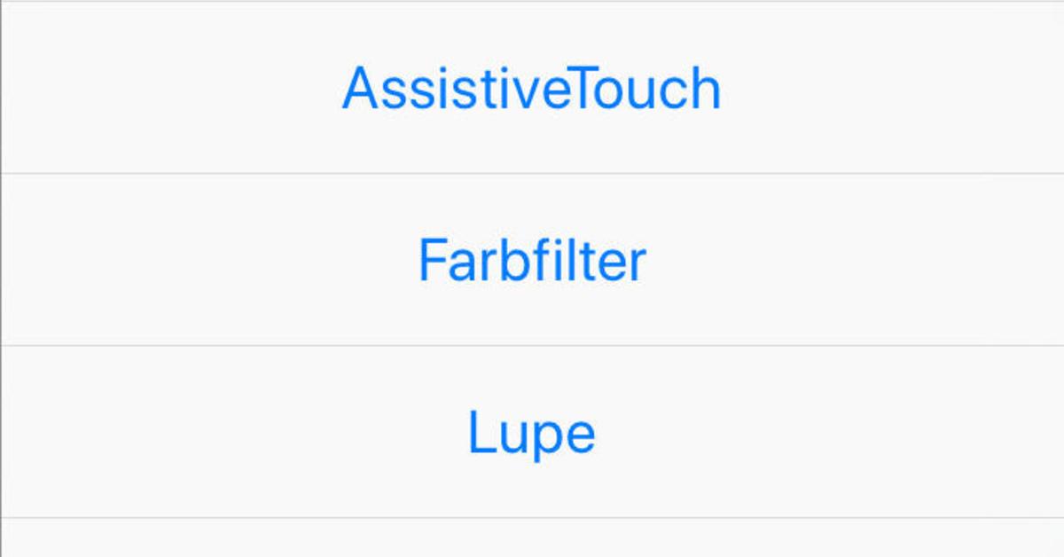Bedienungshilfen für iPhone & iPad: iOS entschleunigt! | Mac Life