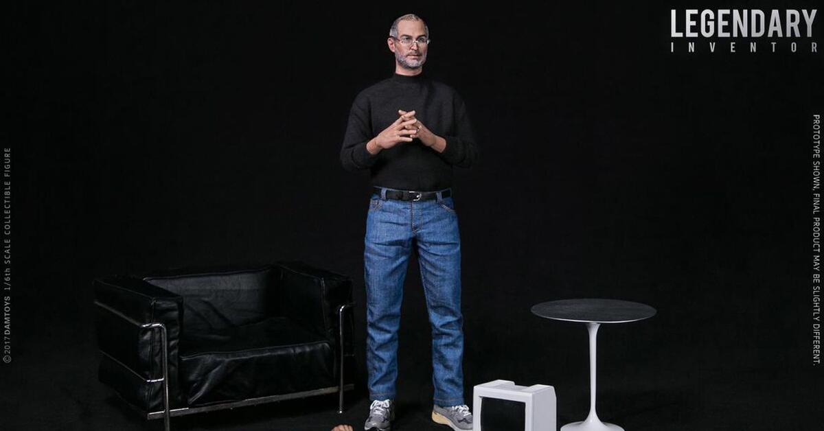 Lebensechte SteveJobsFigur für Fans Mac Life