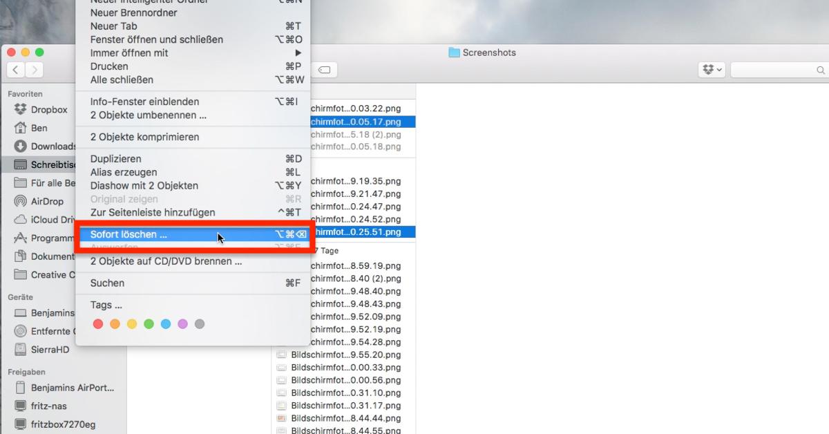 Dateien Am Mac Unwiderruflich Loschen So Geht S Mac Life