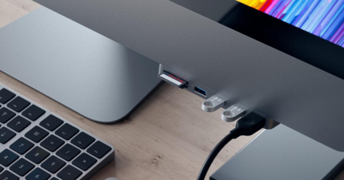 Thunderbolt 3 imac. Usb c imac. Usb-хаб для аймака 2021. Usb хаб для apple imac. Хаб usb satechi aluminum type-c clamp hub pro silver st-tcimhs.
