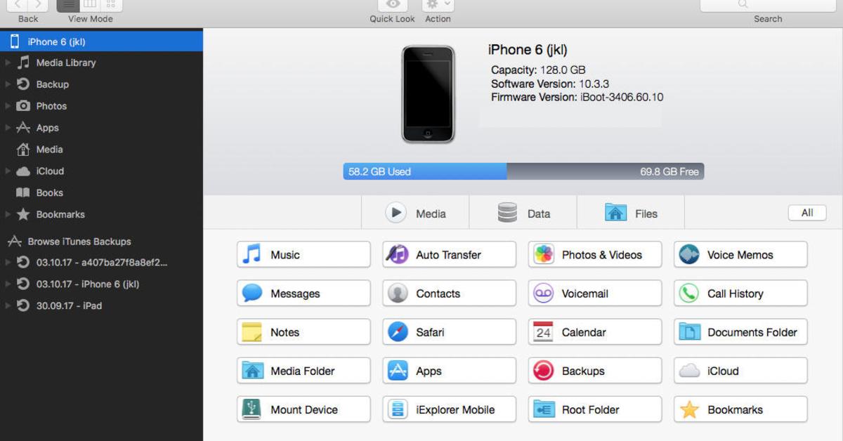 how to do automatic iphone backups with imazing software