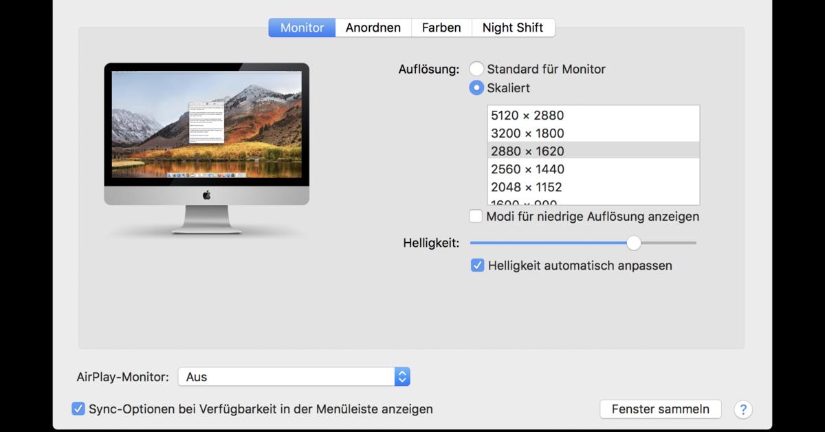 Displayauflosung Am Mac Andern So Geht S Mac Life