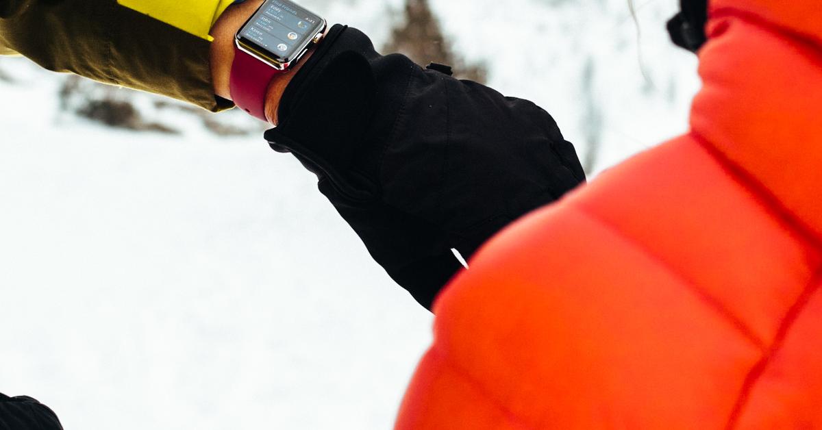 snowboard apple watch