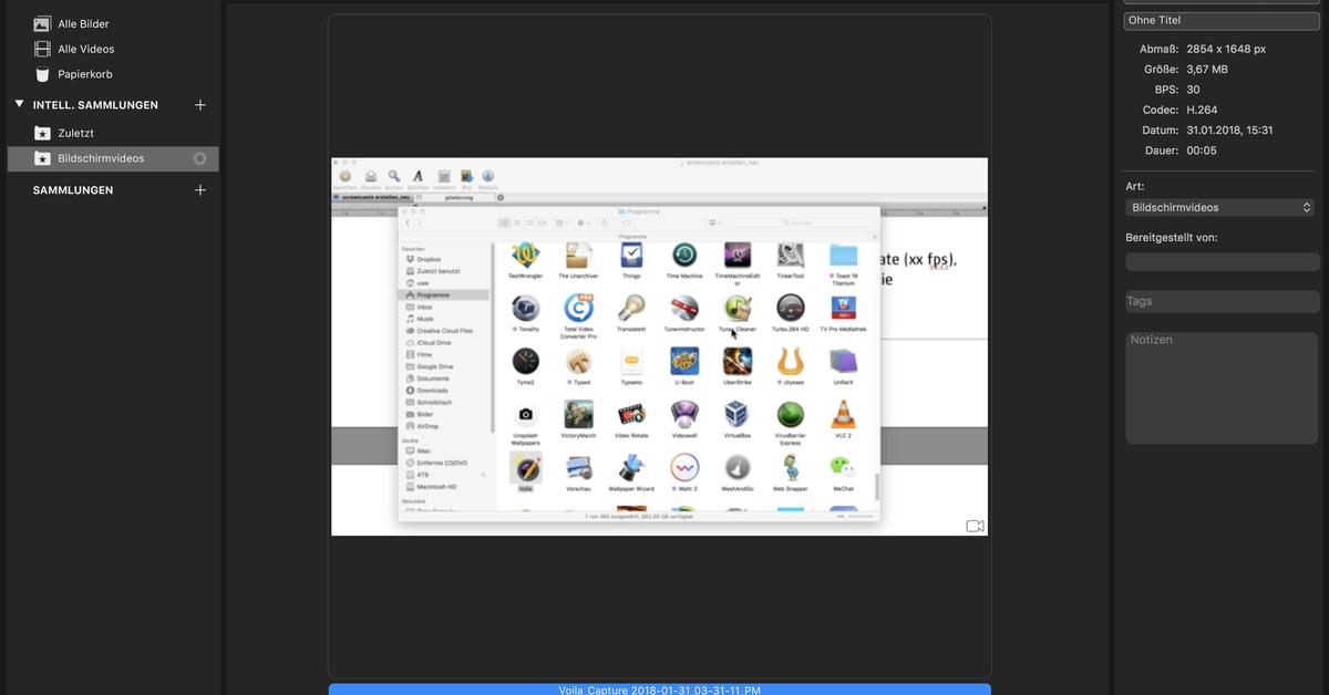 Bildschirmvideos Von Mac Iphone Und Ipad Aufzeichnen So Geht S Mac Life