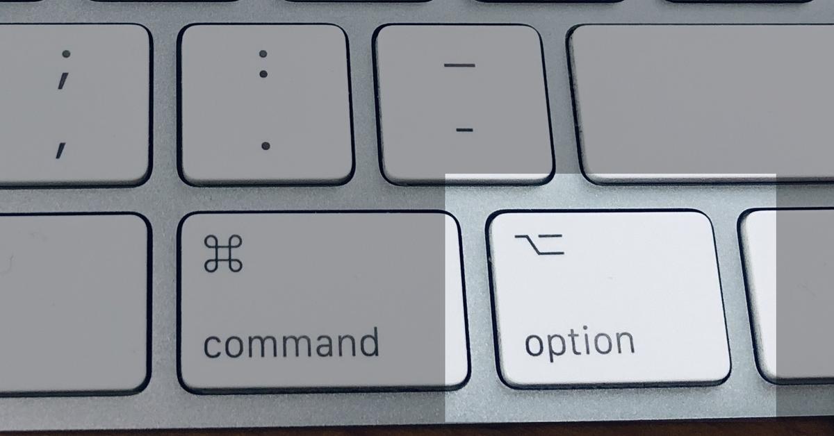 Wahltaste Command Und Co So Erreichen Sie Sondertasten Am Mac Unter Macos Mojave Mac Life