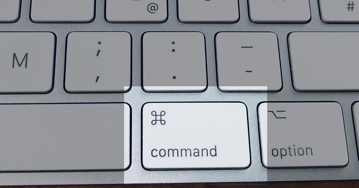 Wahltaste Command Und Co So Erreichen Sie Sondertasten Am Mac Unter Macos Mojave Mac Life