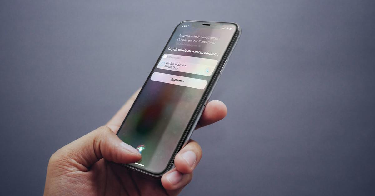 Siri Kurzbefehle Anruf Erinnerungen Auf Dem Iphone Erstellen Mac Life