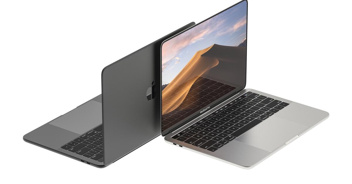 Konzept MacBook Pro mit randlosem OLEDDisplay und Face ID Mac Life